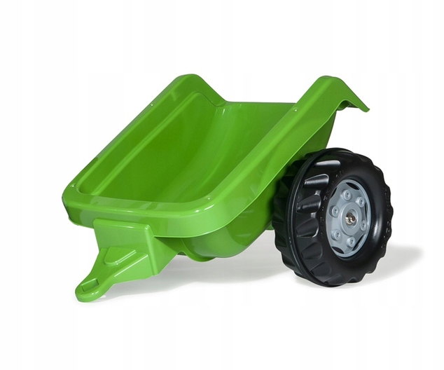 Rollytoys Šliapací traktor Rolly Kid s vlečkou - zelený