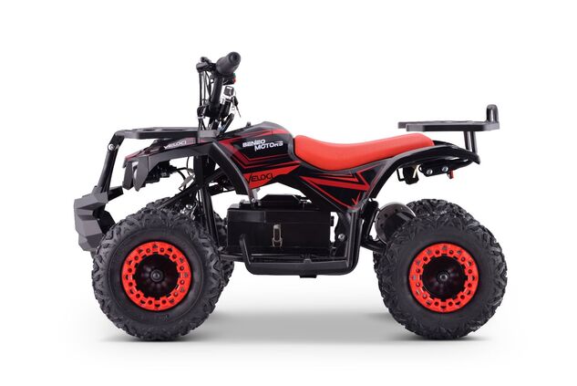 Elektrická štvorkolka pre deti Beneo Motors Veloci červená - 800W
