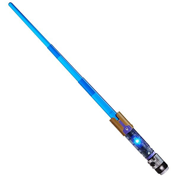 Hasbro Star Wars LS Forge meč so svetlom a zvukom - Jedi Master Sol