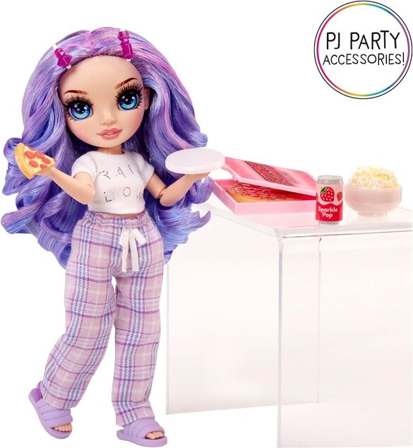 Rainbow High Junior Fashion bábika - Violet Willow