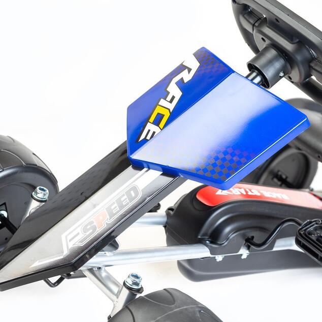 Detská šliapacia motokára Go-kart Baby Mix Speedy červená
