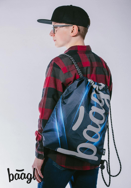 BAAGL Rucksack Skate Bluelight