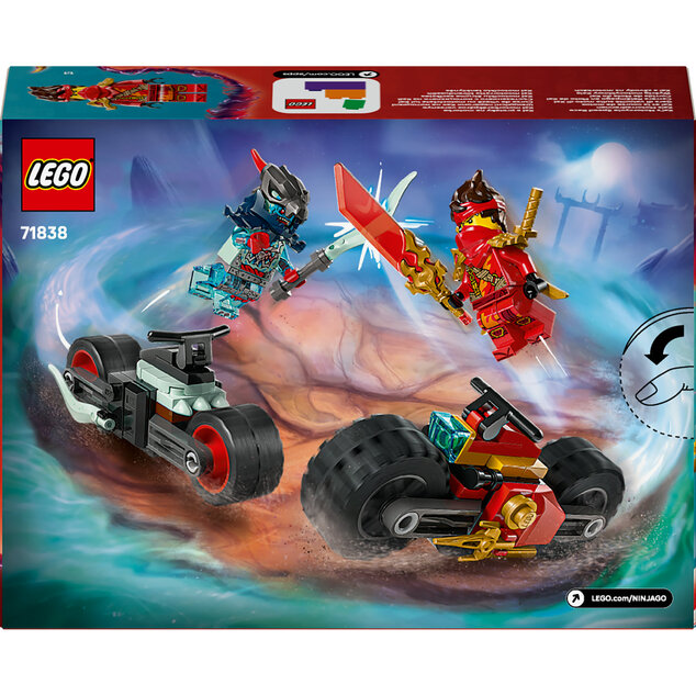 LEGO® NINJAGO® 71838 Kai și cursa pe motocicletă