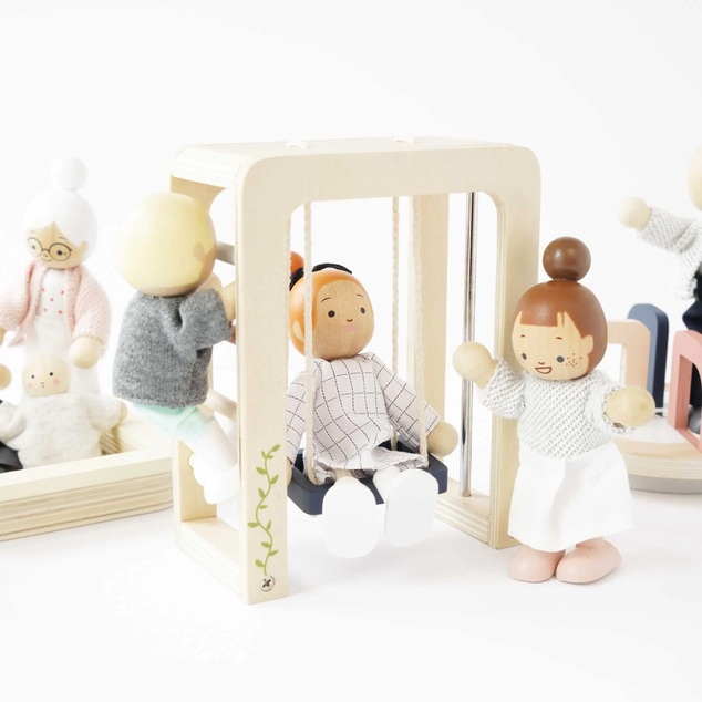 Le Toy Van Conjunto de parque infantil para muñecas