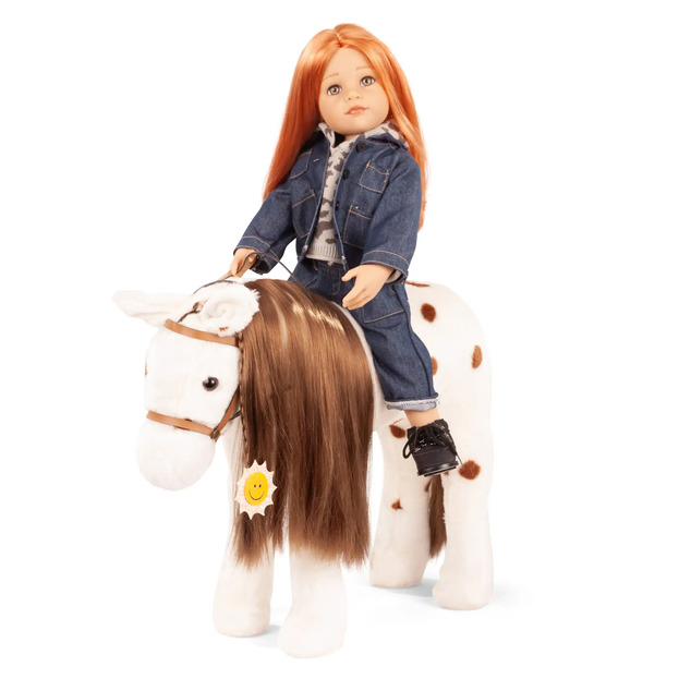 Götz poni Dotty za češljanje i jahanje za lutke 50cm