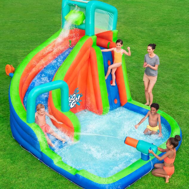Bestway 53408 Turbo Splash Mega Water Park, 365 x 320 x 270 cm