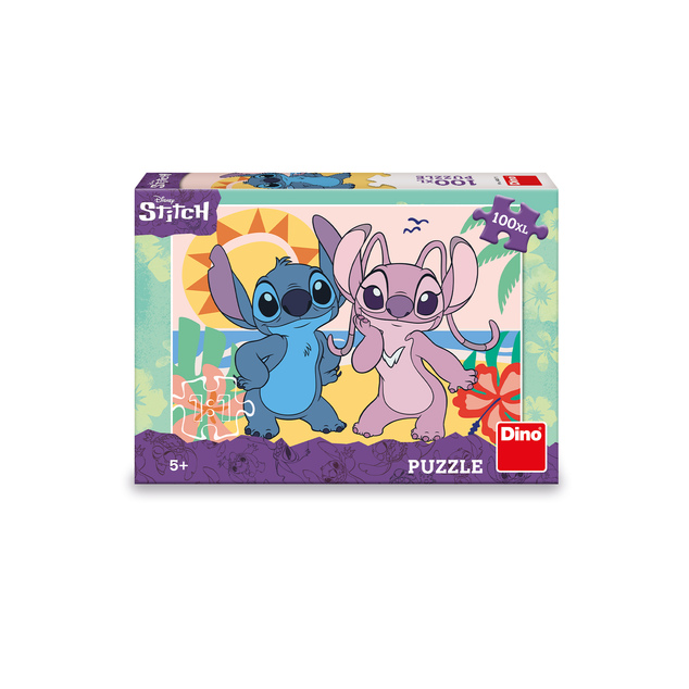 Puzzle Stitch na pláži 100 XL dielikov