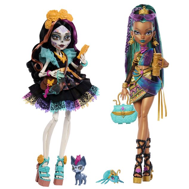 Mattel Monster High muñeca monstruo, SKELITA, JHK34
