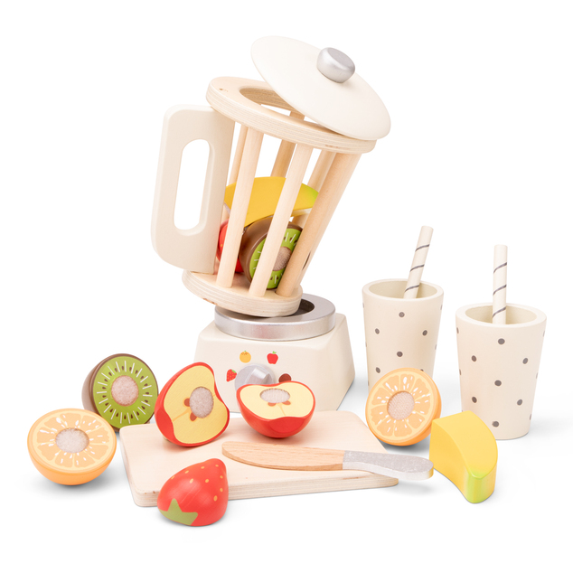 New Classic Toys Drevený smoothie mixér s ovocím