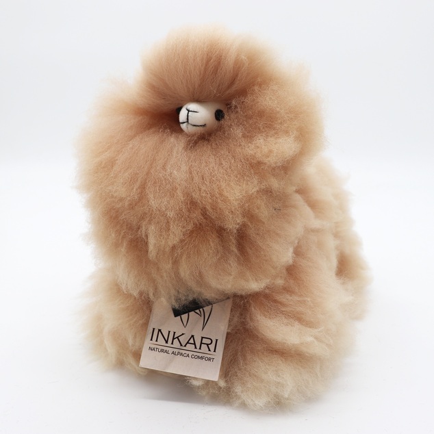 INKARI Jucărie de pluș Alpaca Small Monsterfluff Sandstone 23cm