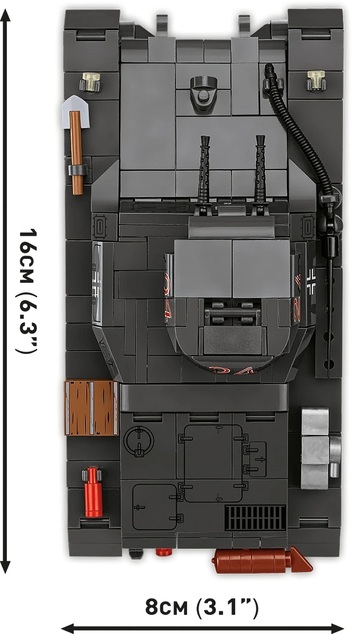 Cobi II WW Panzerkampfwagen I (France 1940), 1:28, 654 k, 1 f