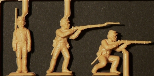 Model Kit figurky 6014 - CONFEDERATE INFANTRY (AMERICAN CIVIL WAR) (1:72)