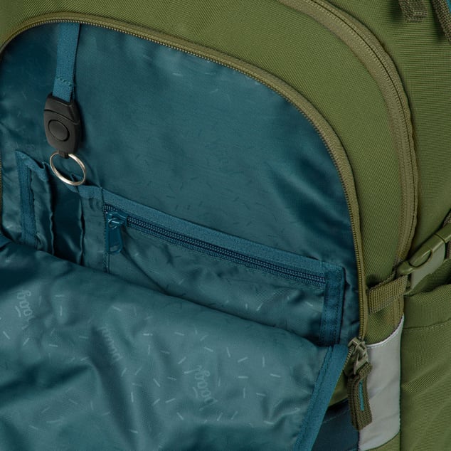 BAAGL SET 3 Skate Olive: zaino, astuccio, borsa sportiva GRS
