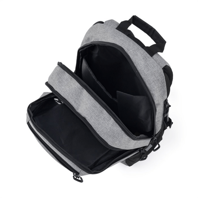 Zaino per studenti + astuccio OXY Sport Grey Melange