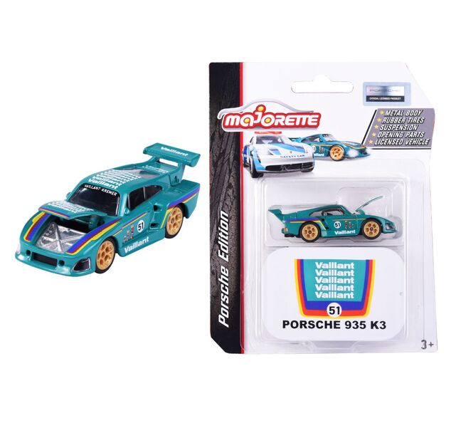Autíčko Porsche Motorsport Deluxe, 5 druhov