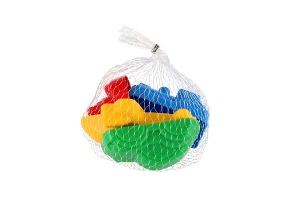 Formičky na piesok 4ks plast dopravné prostriedky