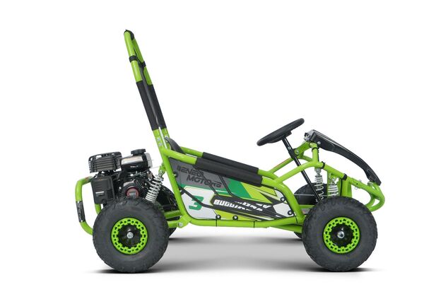 Benzínová bugina pre deti Beneo Motors BUGGY RSX zelená - 98cm3