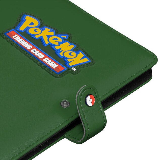 Pokémon UP: Prémium Zöld Snap Binder