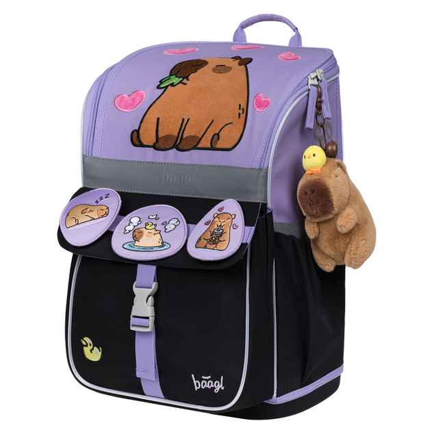 BAAGL Cartella Scolastica Zippy Capibara