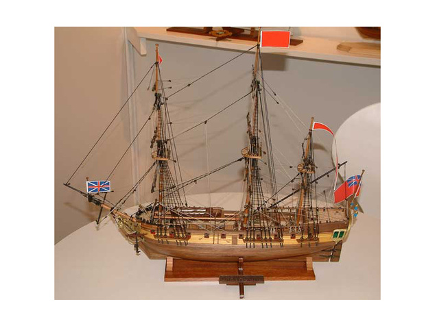 COREL HMS Greyhound fregata 1720 1:100 kit