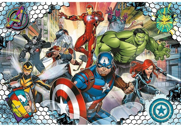 Trefl Puzzle 100 части - Известните Отмъстители / Disney Marvel The Avengers
