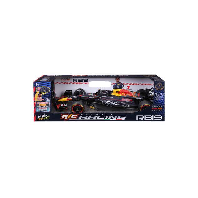 Maisto RC - 1:10 RC FORMULA RedBull RACING RB19 2023 (11 Sergie Pérez) mit Geräuschen, XTR, 2,4