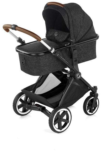 JANÉ Crosslight kombinirana kolica + Micro Pro body + Koos i-size autosjedalica Cold Black