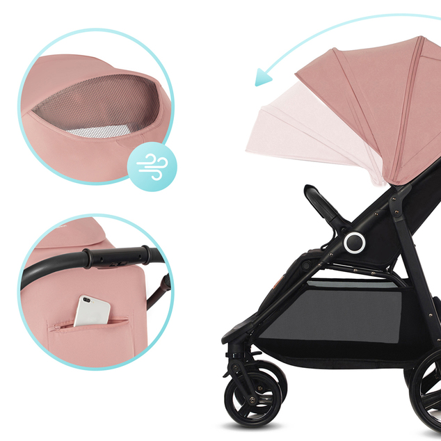 KINDERKRAFT Sportwagen Grande Plus Pink