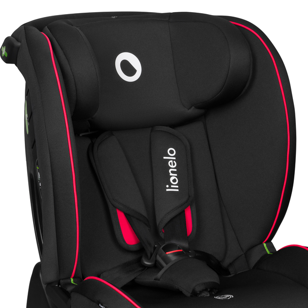 Lionelo Autosedačka Aart i-Size (40-150 cm) Black Carbon Red