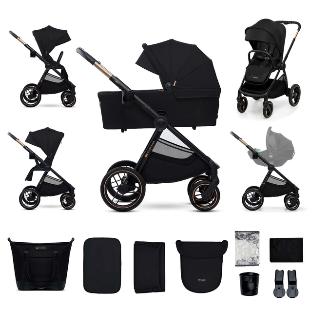 Kinderkraft Kočík kombinovaný Nea 2 2v1 Midnigth Black