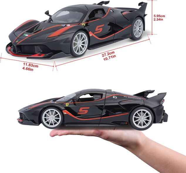 Bburago 1:18 Ferrari TOP FXX K Schwarz