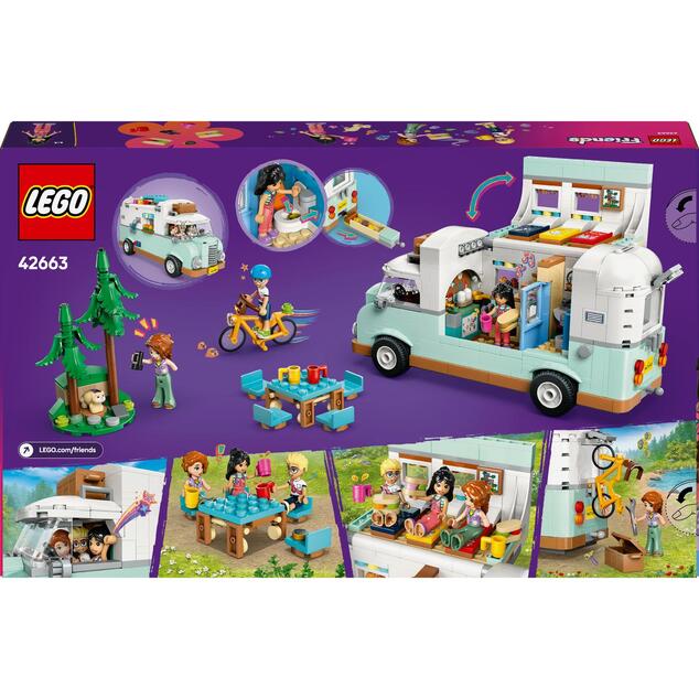 LEGO® Friends 42663 Avventura con il camper dell'amicizia