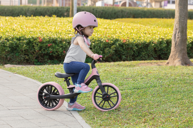 Globber odrážadlo GO BIKE ELITE DUO- PASTEL PINK