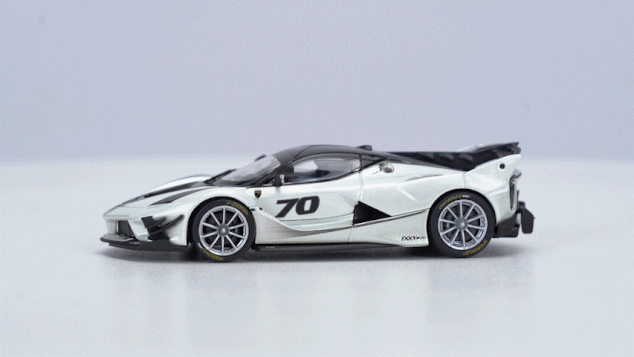 Bburago 1:43 Ferrari Racing FXX-K EVO 2017 white/black