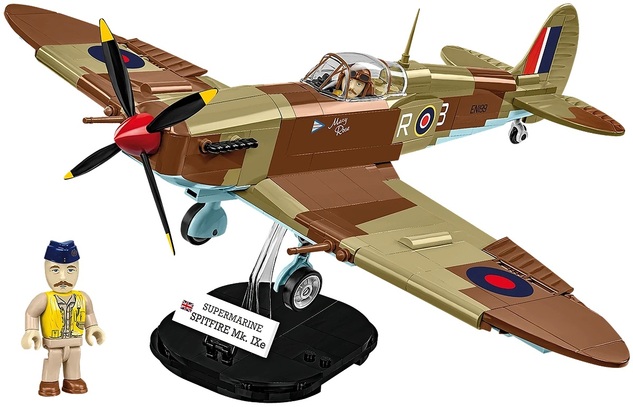 Cobi II WW Supermarine Spitfire Mk. IXe, 1:32, 352 k, 1 f