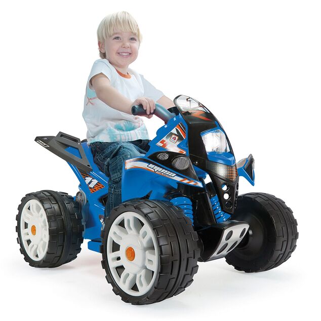 INJUSA 761/004 Elektrisches Vierrad für Kinder THE BEAST 12V BLAU