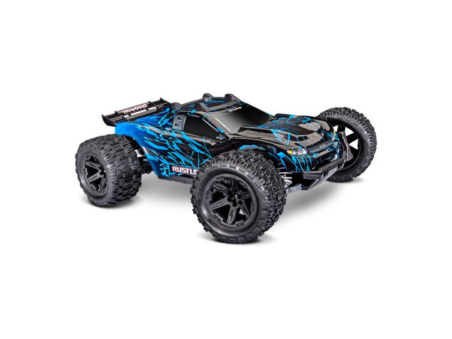 Traxxas Rustler 4x4 1:10 VX3 RTR albastru