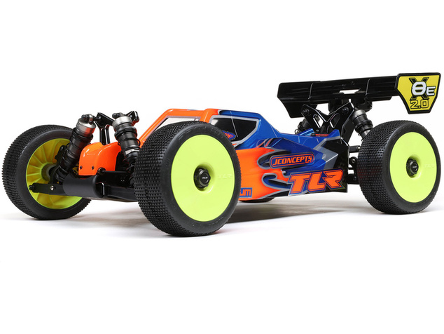 Kit da corsa TLR 8ight-X/E 2.0 Combo Nitro/Buggy elettrico 1:8 4WD