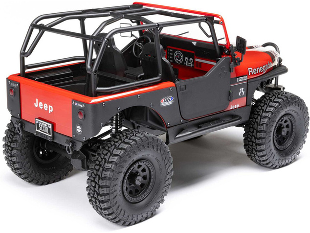 Axial SCX10 III Jeep CJ-7 1:10 4WD RTR červená