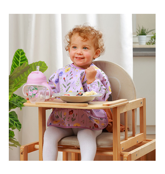 BABYONO Lernbecher mit Strohhalm Schmetterling 6m+