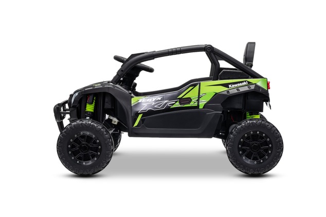 Elektrické autíčko Kawasaki TERYX KRX 1000 12V, čierne, jednomiestne, odpružená zadná nápr