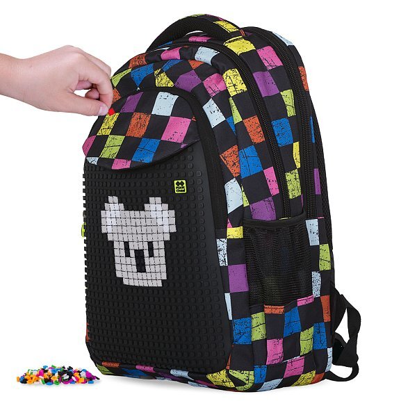 PIXIE CREW rucsac pentru studenți cuburi colorate