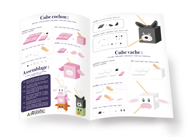 GRAINE CREATIVE Kreativni set za izdelavo sveč Totemi živali