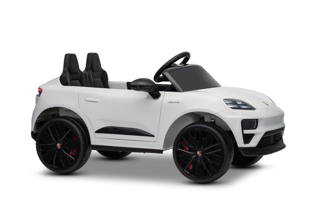 Elektrické autíčko Porsche Macan 12V s pohonom zadných kolies a licenciou (Jednomiestne),