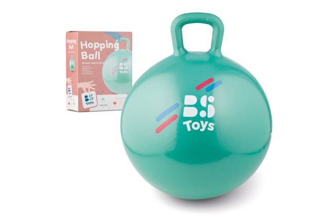 BS Toys Skákacia lopta – zelená