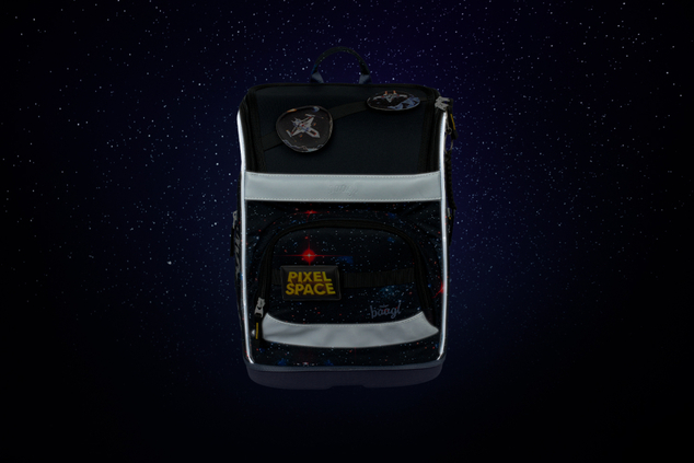 BAAGL Školská aktovka Zippy Plus Pixel Space