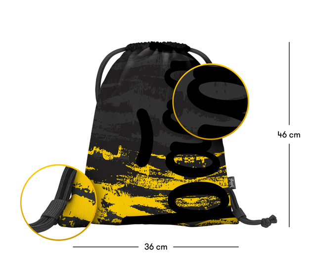 BAAGL SADA 3 Skate Dune: Rucksack, Waschbeutel, Tasche