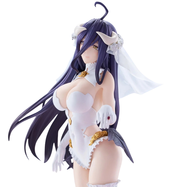 Bandai Overlord Glitter &amp; Glamours-Albedo-Wedding Ver.