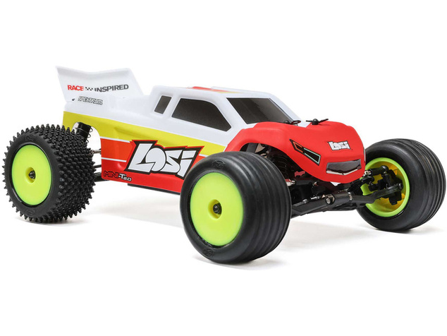 Losi Mini-T 2.0 V2 Brushless 1:18 RTR modrá