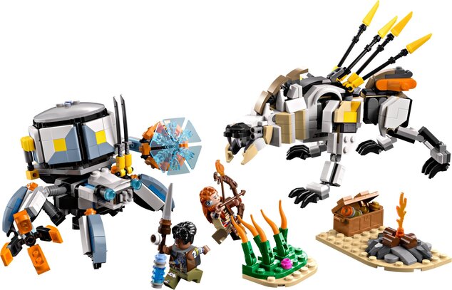 LEGO® Horizon Adventures™ 77037 Aloy a Varl vs. Shell-Walker a Sawtooth